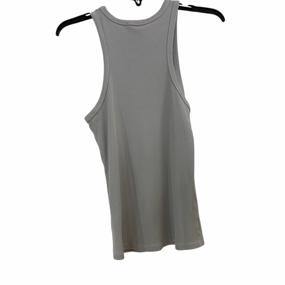 Agolde Basic Ribbed Tank Top - Picture 2 of 2